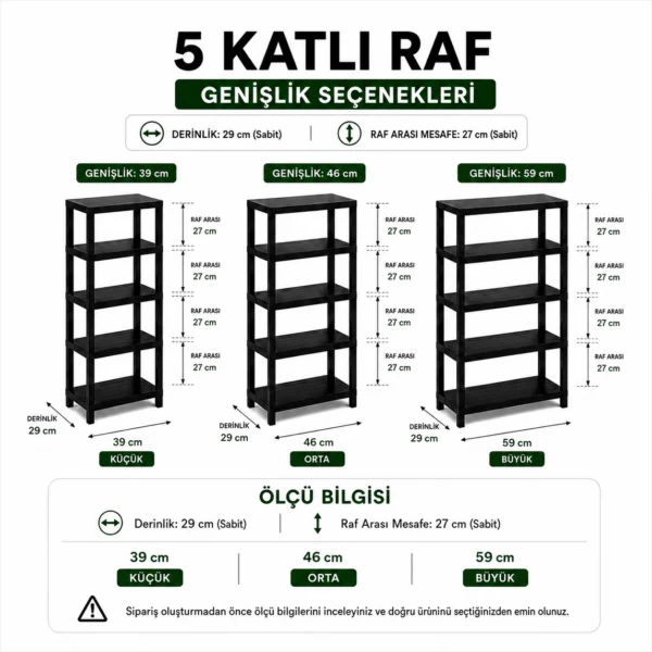 Rika Garden 5-Tier Multi-Purpose Storage Rack