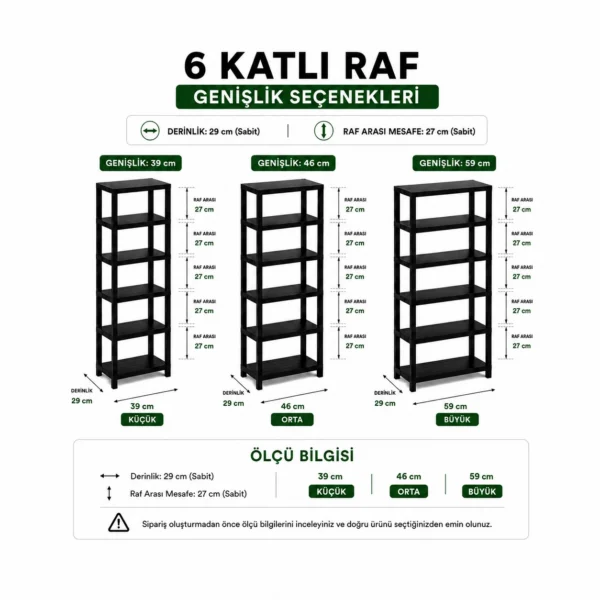Rika Garden 6-Tier Multi-Purpose Storage Rack