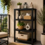 Where are plastic shelving systems used?