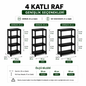 Rika Garden 4-Tier Multi-Purpose Storage Rack