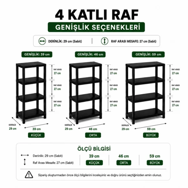 Rika Garden 4-Tier Multi-Purpose Storage Rack